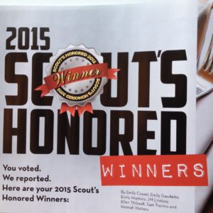 Acupuncture Together - 2015 Scout's Honored Award Winner